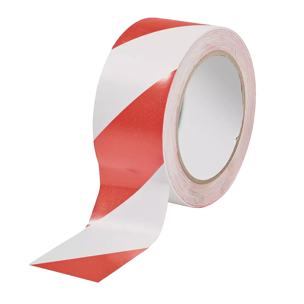 Barrier Tape  75mm x 500m x 50mic (Red & White)