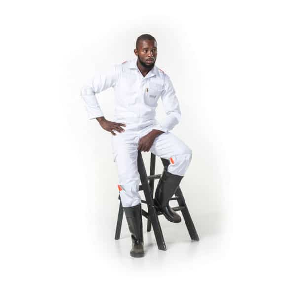 Dromex D59 Mining Boilersuit White