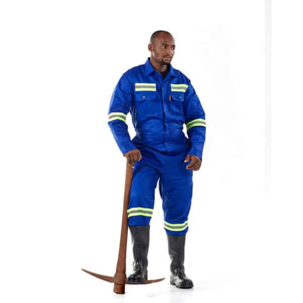 Dromex J54 RT Mining Spec Boilersuit Royal Blue