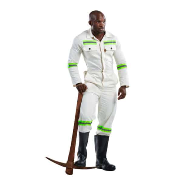 Dromex J54 RT Mining Spec Boilersuit Unbleached