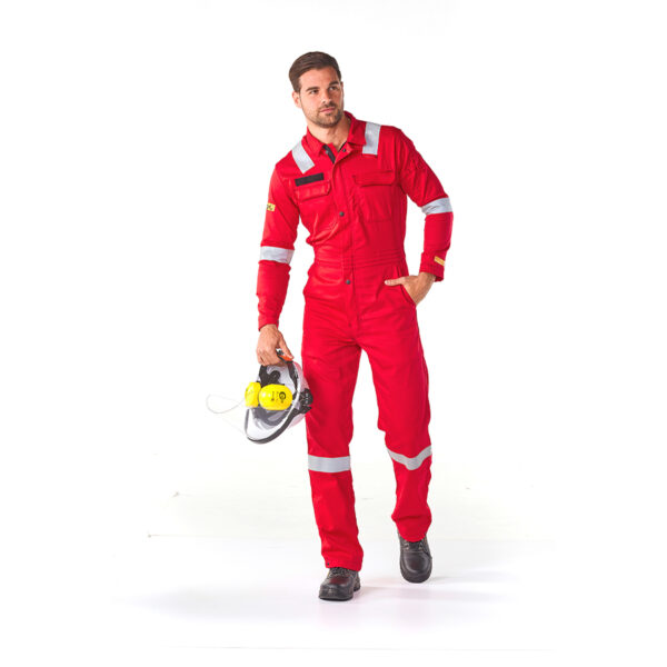 Dromex Poseidon Oil & Gas Boilersuit Red